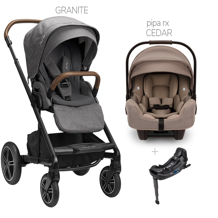 Nuna® MIXX™ Next + PIPA Aire / PIPA RX / PIPA Aire RX Travel System