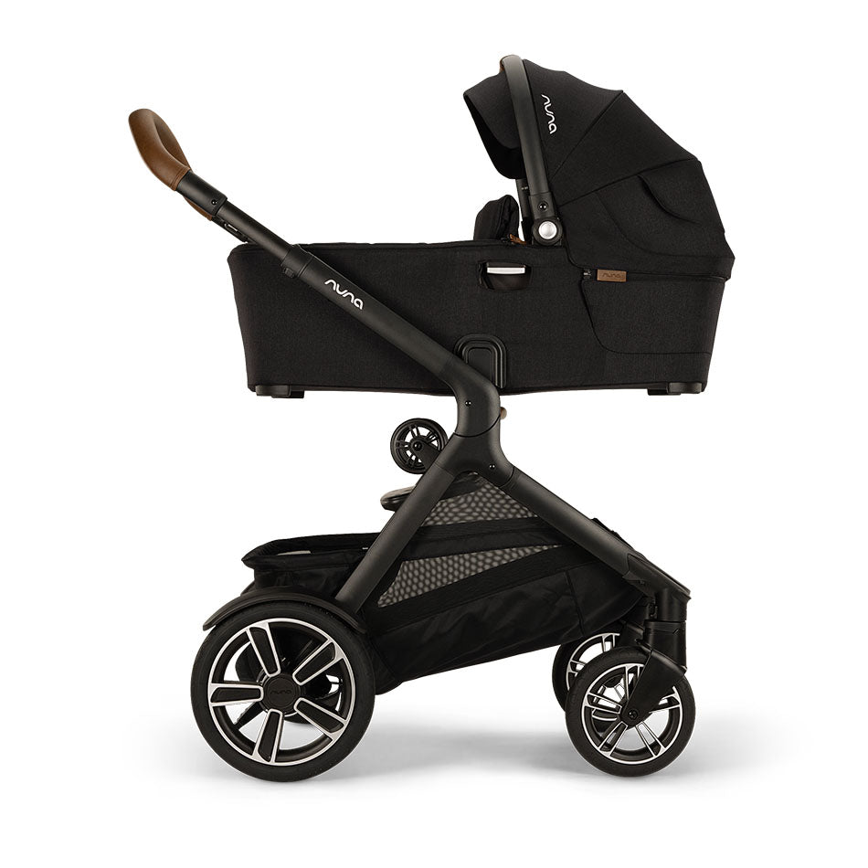 nuna stroller and bassinet Nuna DEMI Next + Rider Board Stroller Caviar