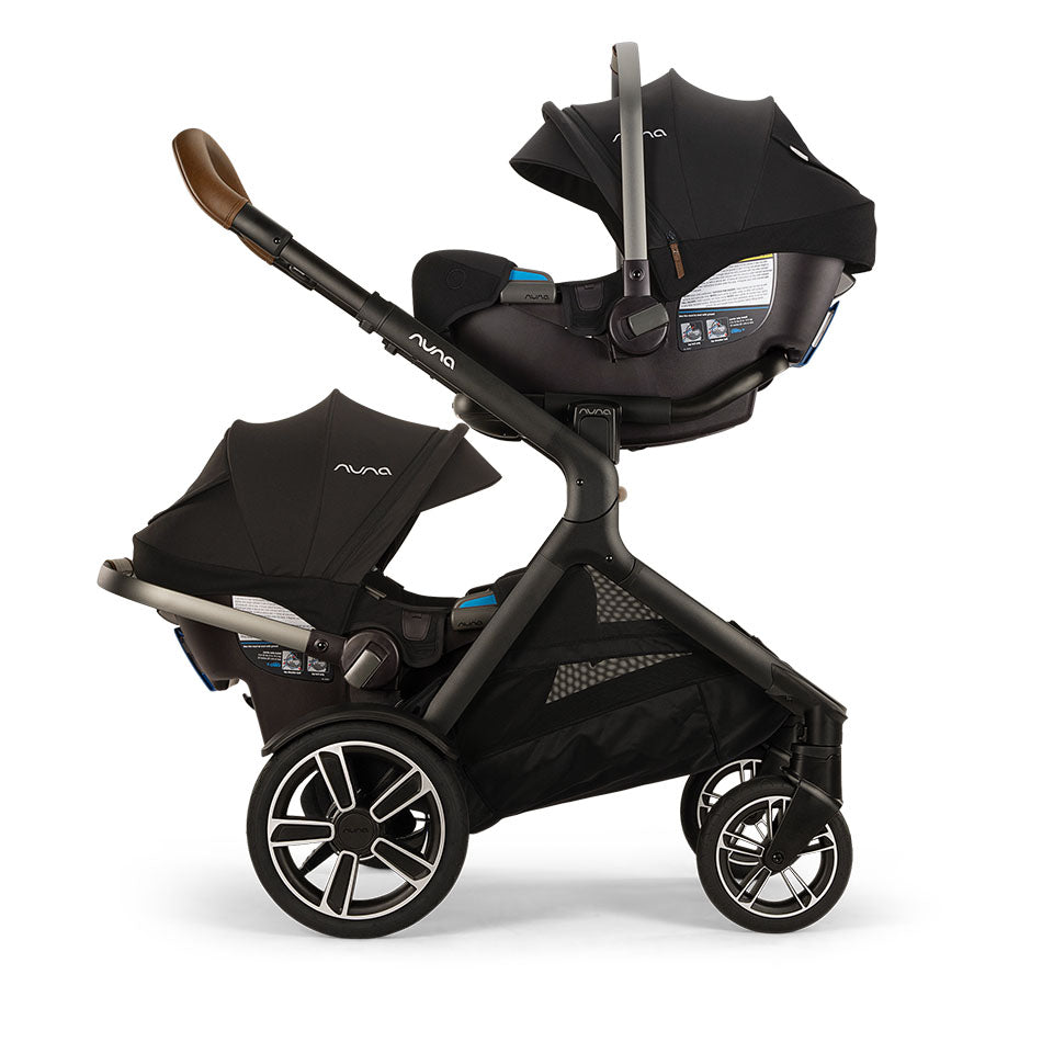 Nuna DEMI Next + Rider Board Stroller Caviar