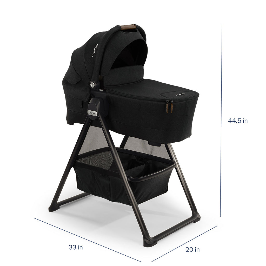 Nuna SWIV & TRIV series bassinet + stand