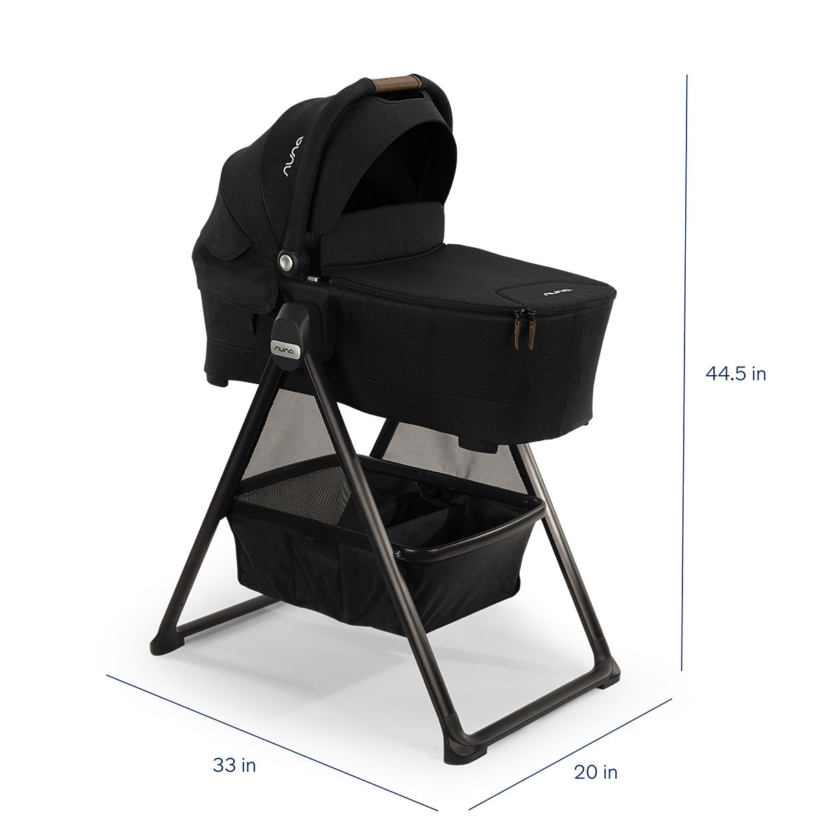 Nuna SWIV & TRIV series bassinet + stand