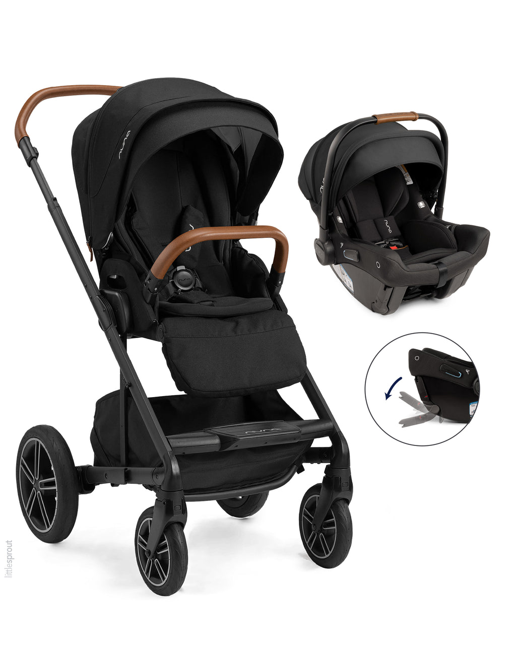 Nuna® MIXX™ Next Stroller + PIPA™ URBN Car Seat Travel System