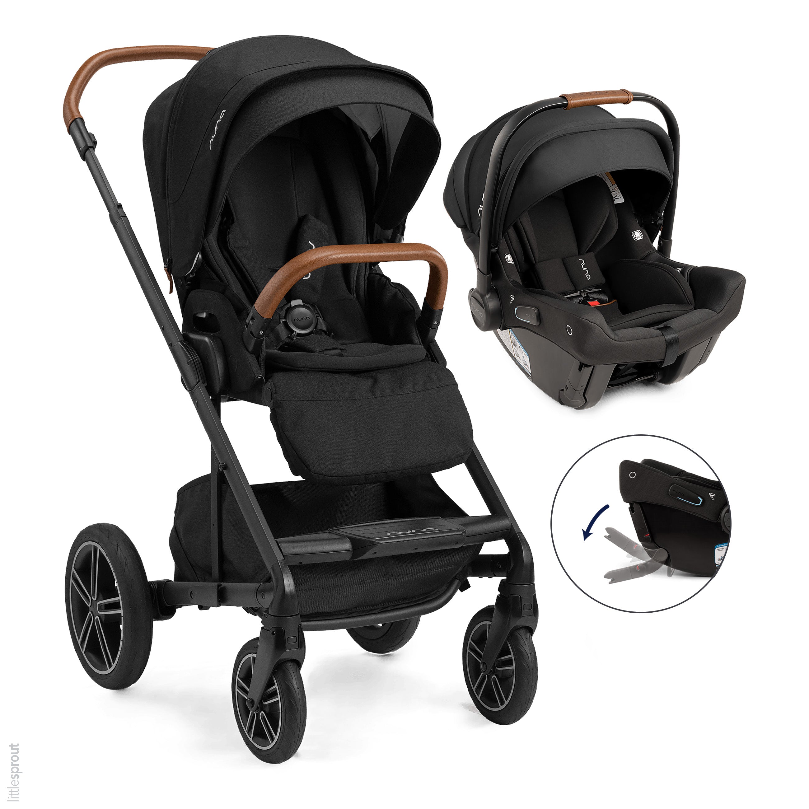 Nuna® MIXX™ Next Stroller + PIPA™ URBN Car Seat Travel System