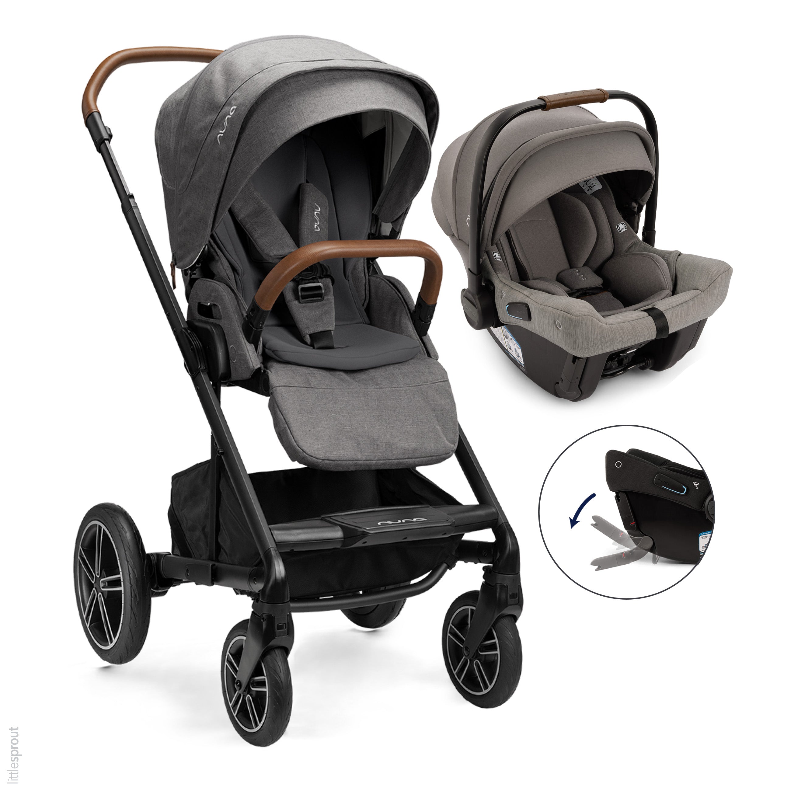 Nuna® MIXX™ Next Stroller + PIPA™ URBN Car Seat Travel System