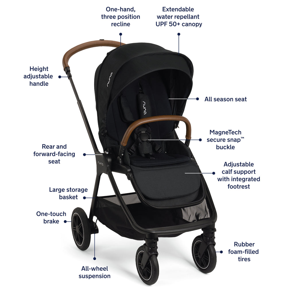 Nuna® TRIV Next™ + PIPA Aire / PIPA RX / PIPA Aire RX Travel System