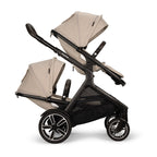 Nuna® DEMI™ Next Double Stroller + PIPA Aire/PIPA RX/PIPA Aire RX + Rider Board Travel System