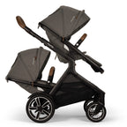 Nuna® DEMI™ Next Double Stroller + PIPA Aire/PIPA RX/PIPA Aire RX + Rider Board Travel System