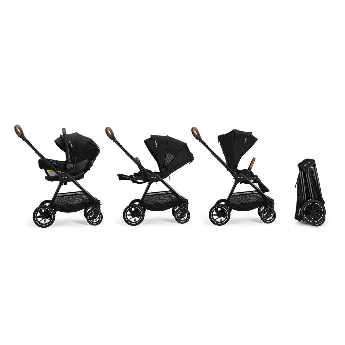 Nuna TRIV Next  Stroller + PIPA URBN Car Seat Travel System