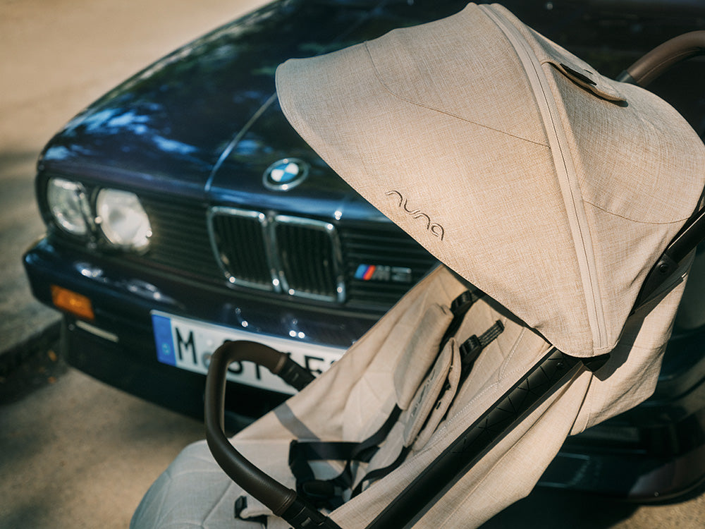 Nuna TRVL LX BMW Collection in Mica (includes Carry Bag)