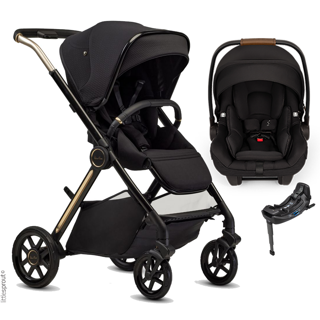 Silver Cross Reef 2 Stroller + Nuna Pipa RX / Pipa Aire RX Travel System