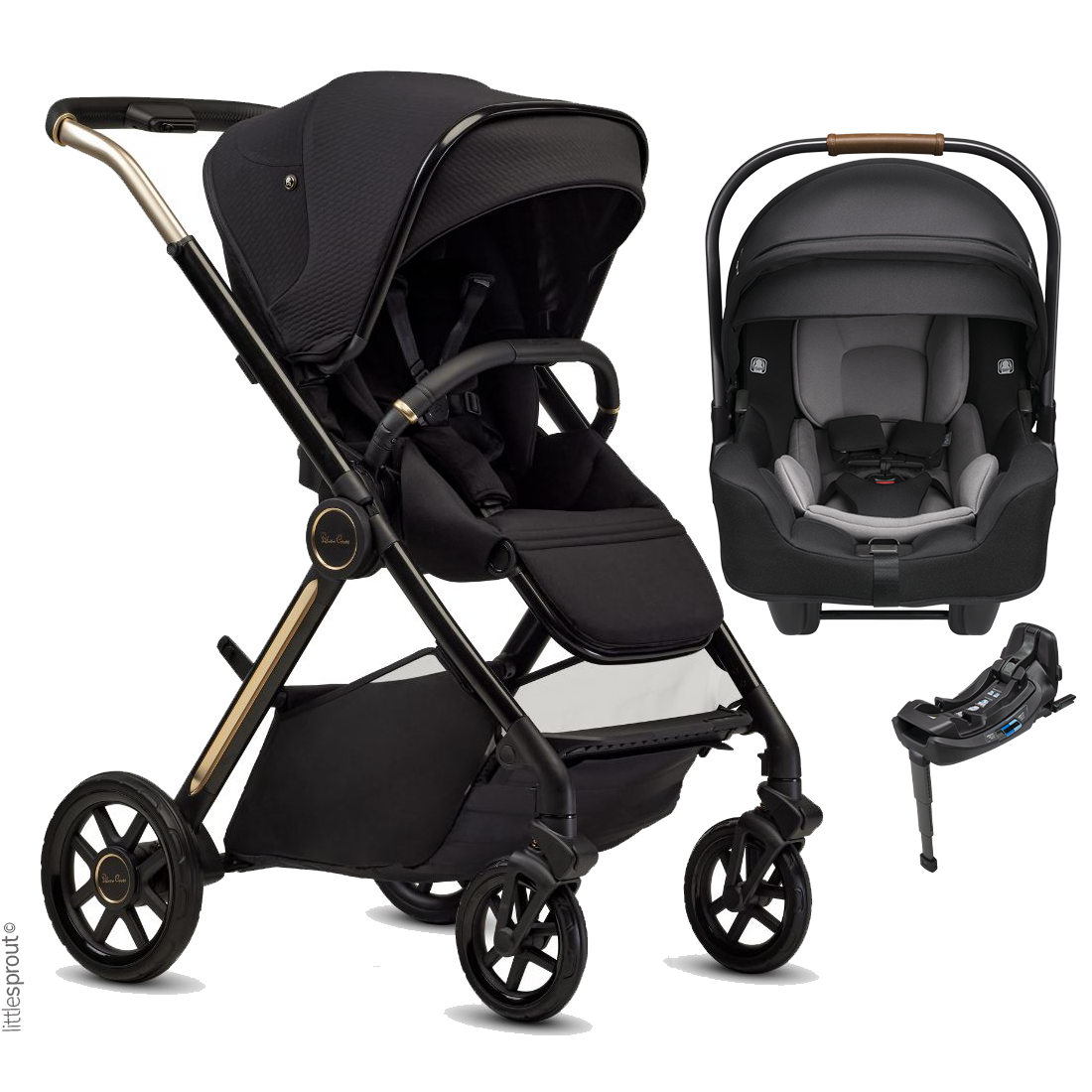 Silver Cross Reef 2 Stroller + Nuna Pipa RX / Pipa Aire RX Travel System