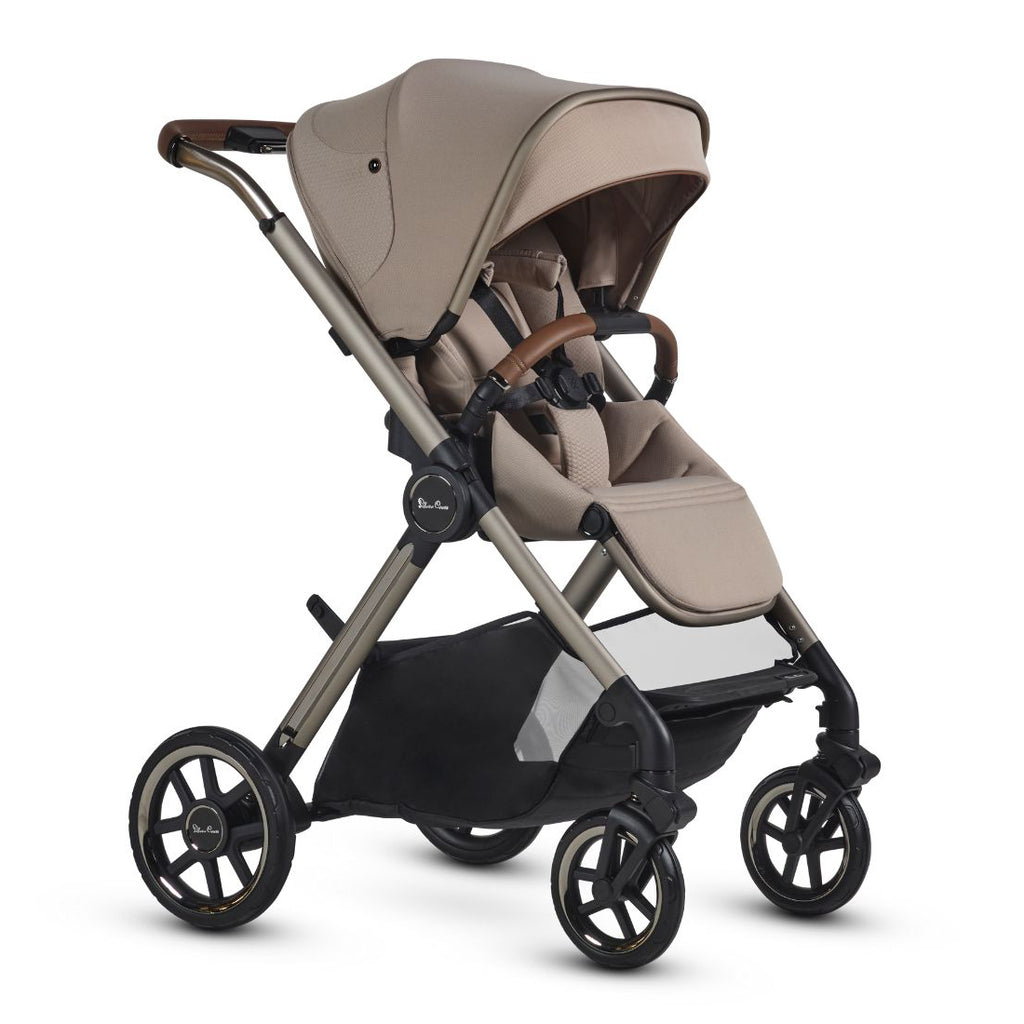 Silver Cross Reef 2 Stroller + Folding Bassinet