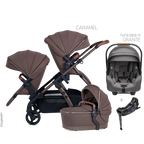 Silver Cross Wave 3 Stroller + Nuna Pipa RX / Pipa Aire RX Travel System