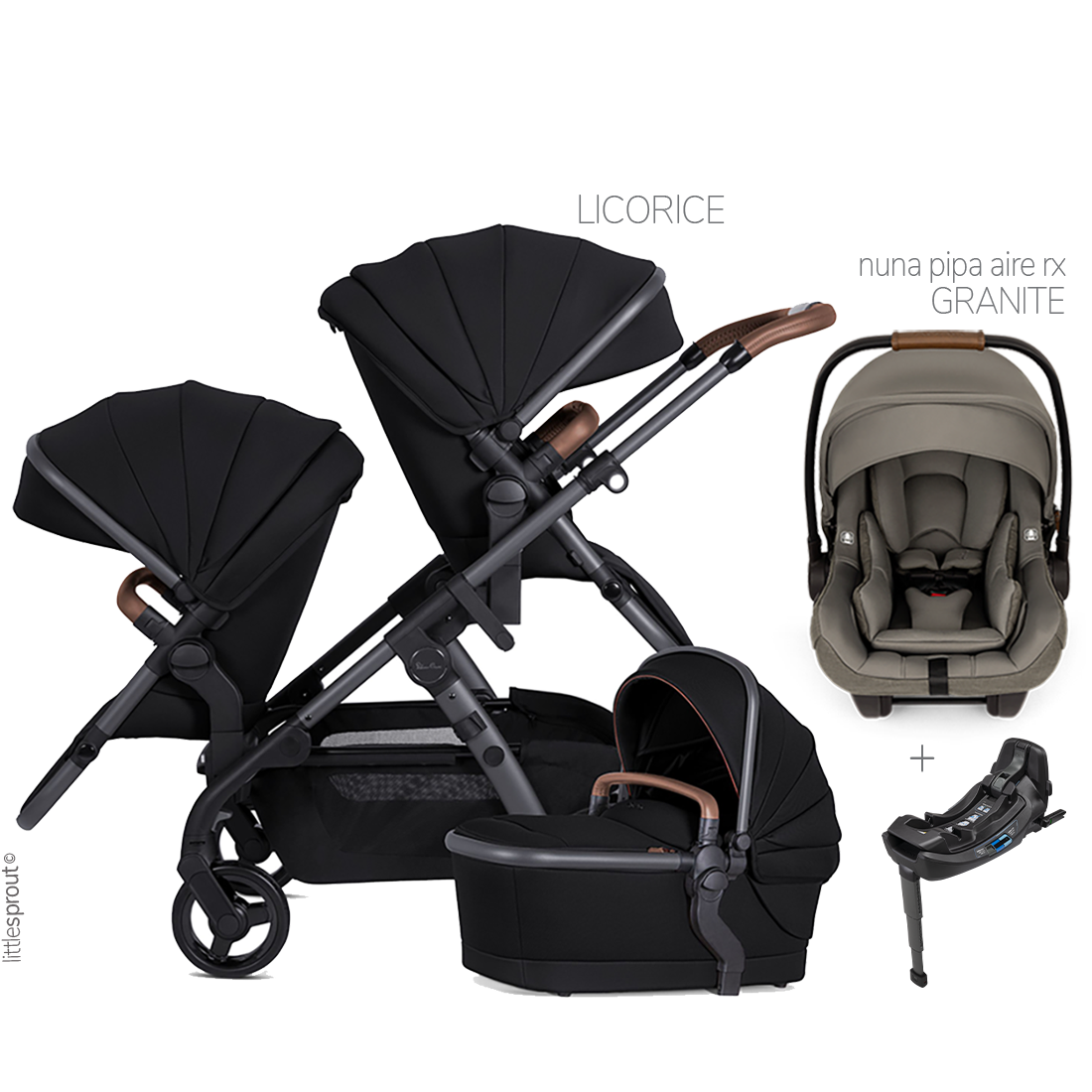 silver cross stroller travel Silver Cross Wave 3 Stroller + Nuna Pipa RX / Pipa Aire RX Travel Syst