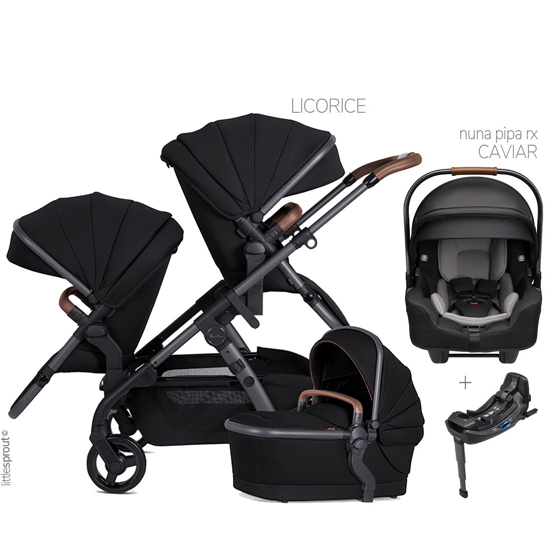 stroller for nuna pipa rx Silver Cross Wave 3 Stroller + Nuna Pipa RX / Pipa Aire RX Travel System