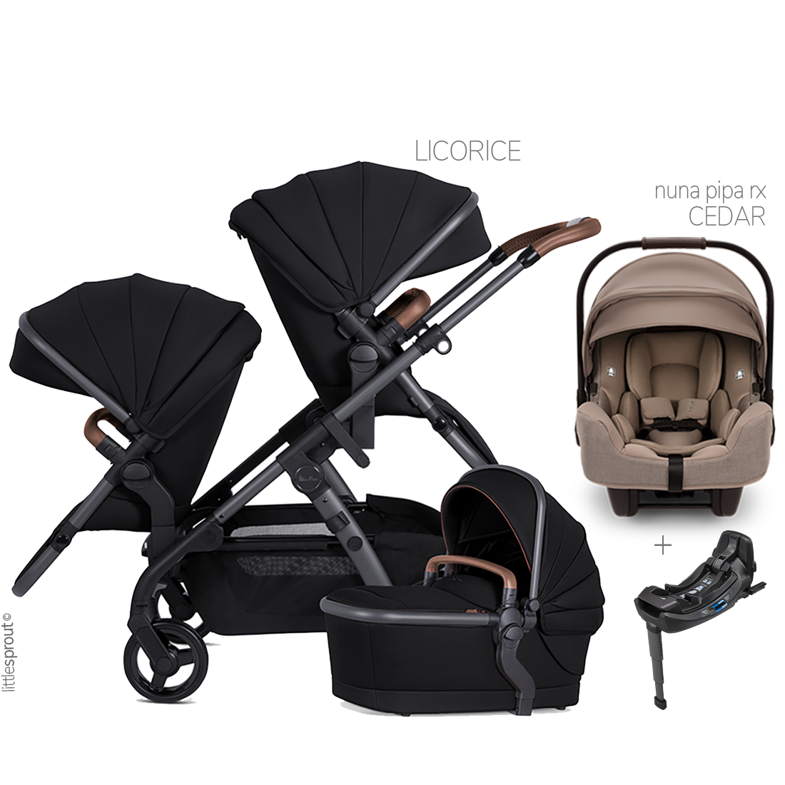 where is nuna stroller made Silver Cross Wave 3 Stroller + Nuna Pipa RX / Pipa Aire RX Travel Syst