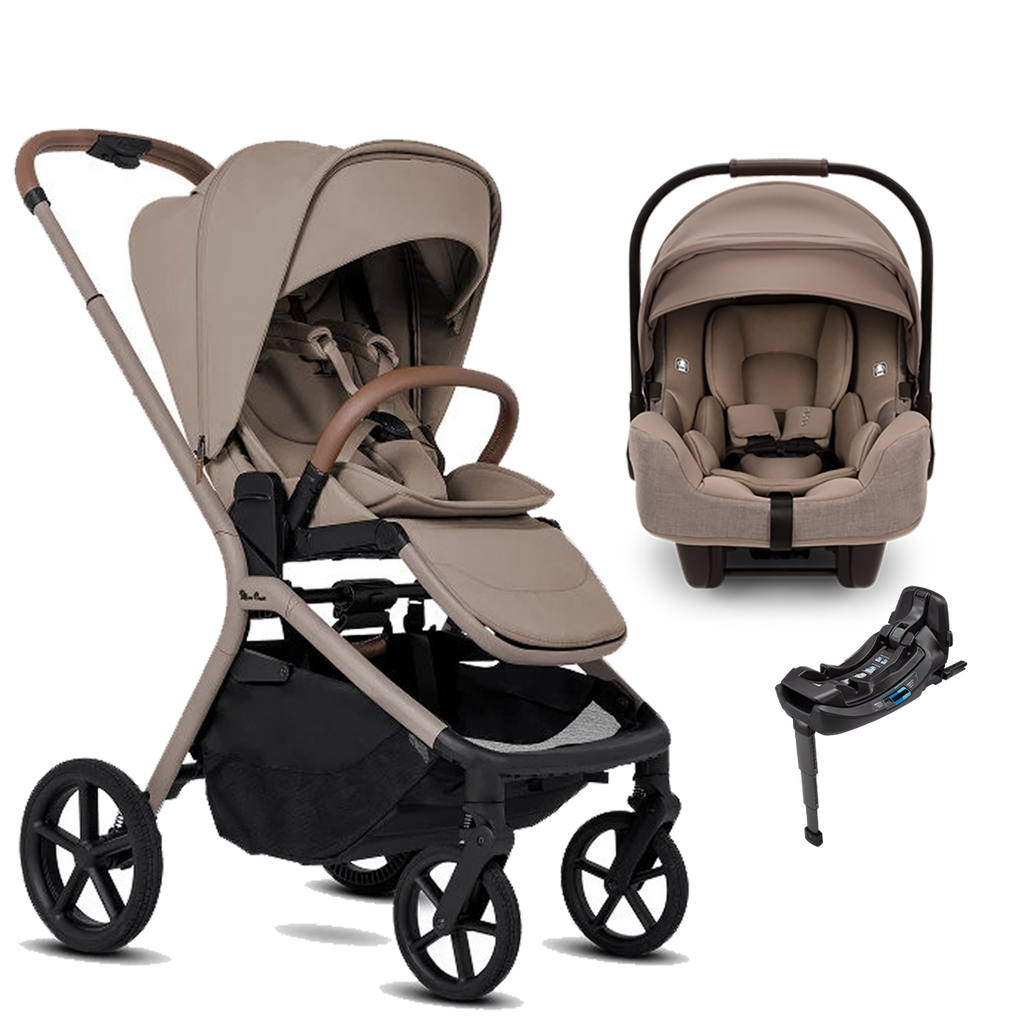 Silver Cross Breez Stroller + Nuna Pipa RX / Pipa Aire RX Travel System