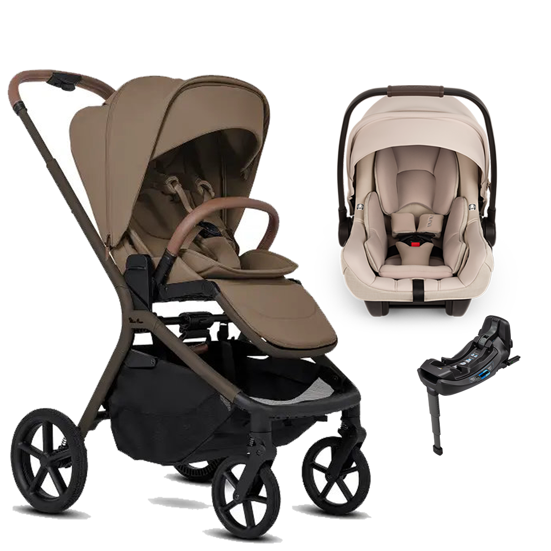 Silver Cross Breez Stroller + Nuna Pipa RX / Pipa Aire RX Travel System