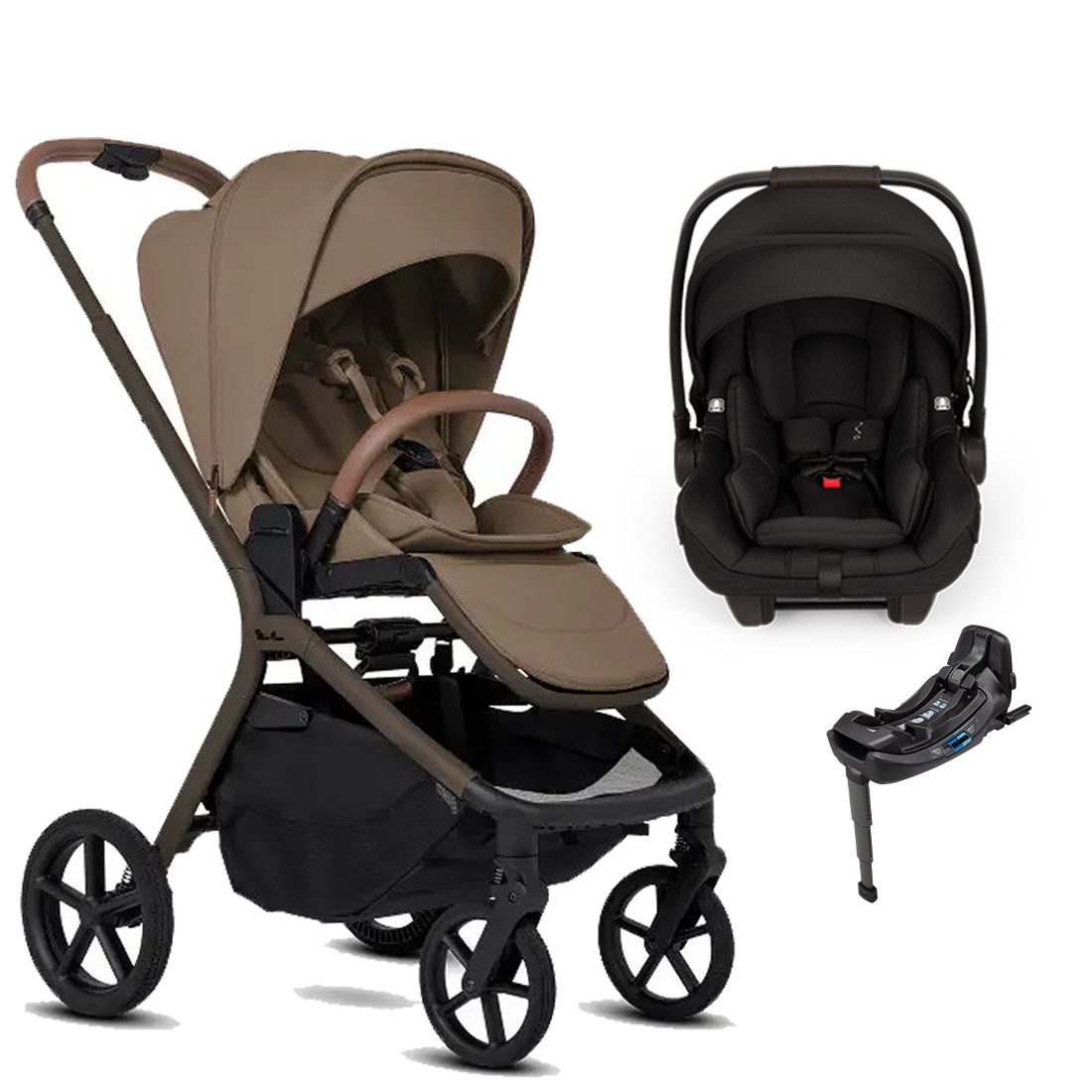 Silver Cross Breez Stroller + Nuna Pipa RX / Pipa Aire RX Travel System