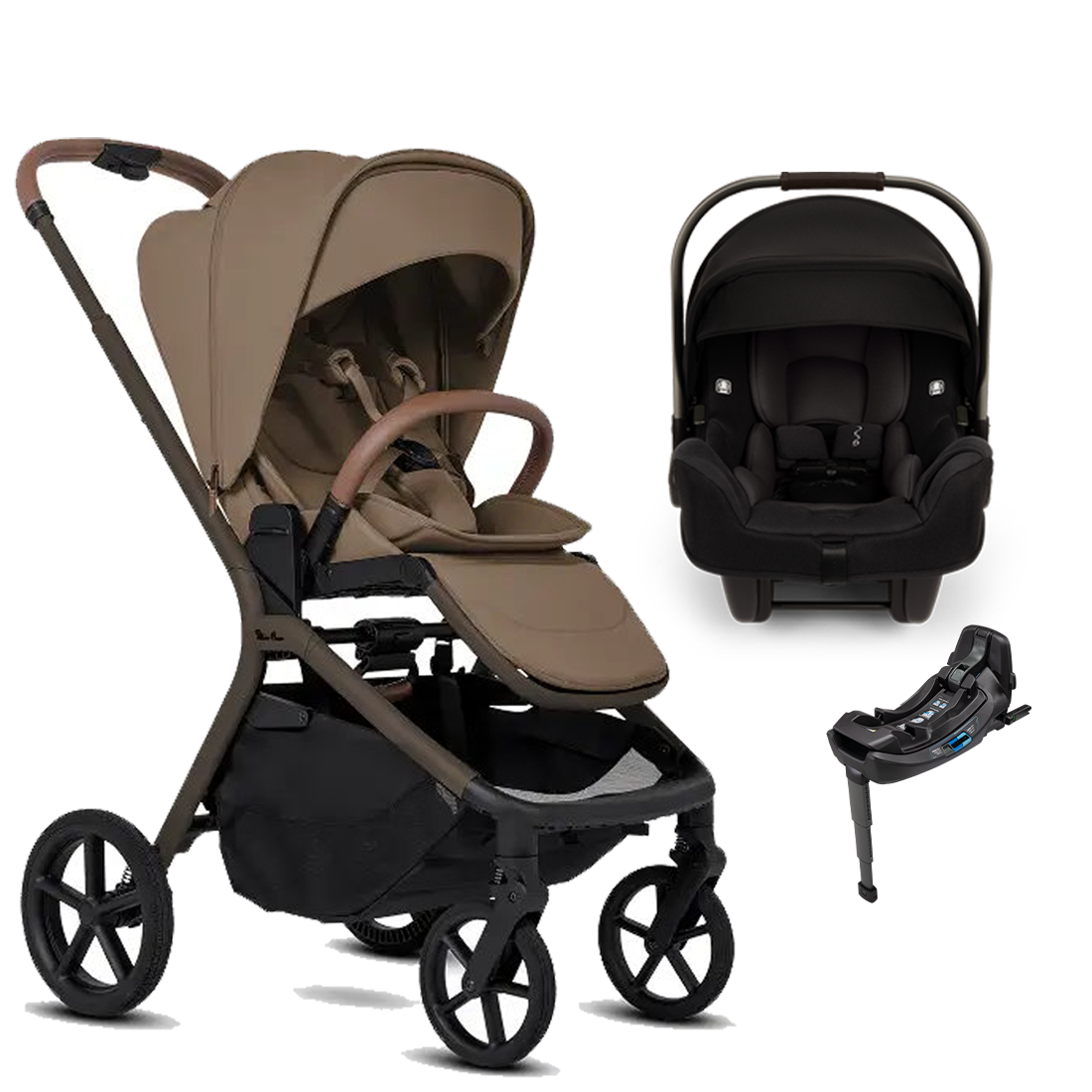 Silver Cross Breez Stroller + Nuna Pipa RX / Pipa Aire RX Travel System