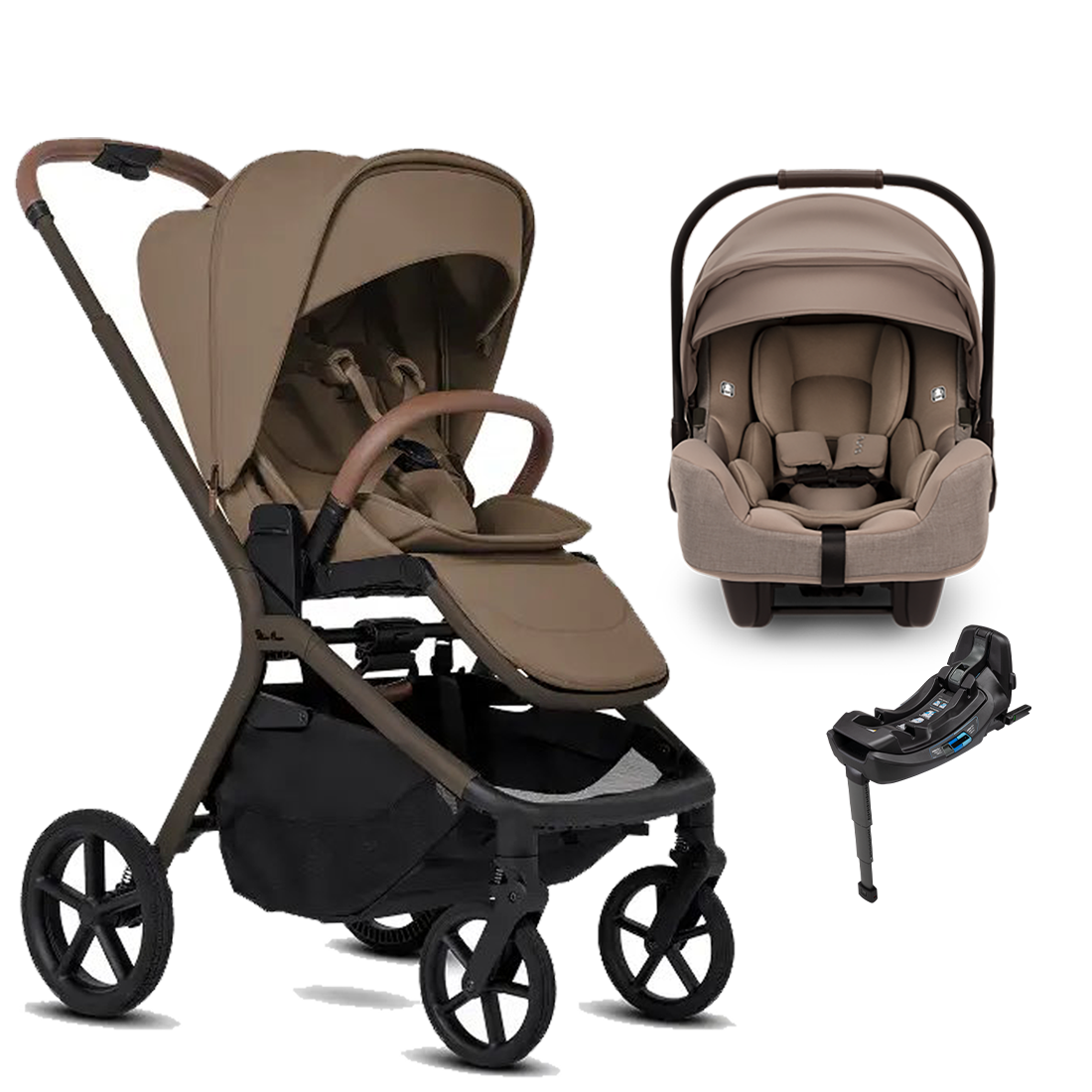 Silver Cross Breez Stroller + Nuna Pipa RX / Pipa Aire RX Travel System