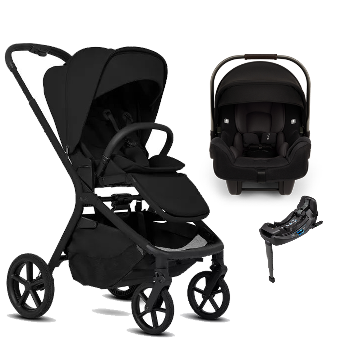 Silver Cross Breez Stroller + Nuna Pipa RX / Pipa Aire RX Travel System