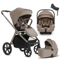 Silver Cross Cove 2 Stroller + Bassinet + Nuna Pipa RX / Pipa Aire RX Travel System