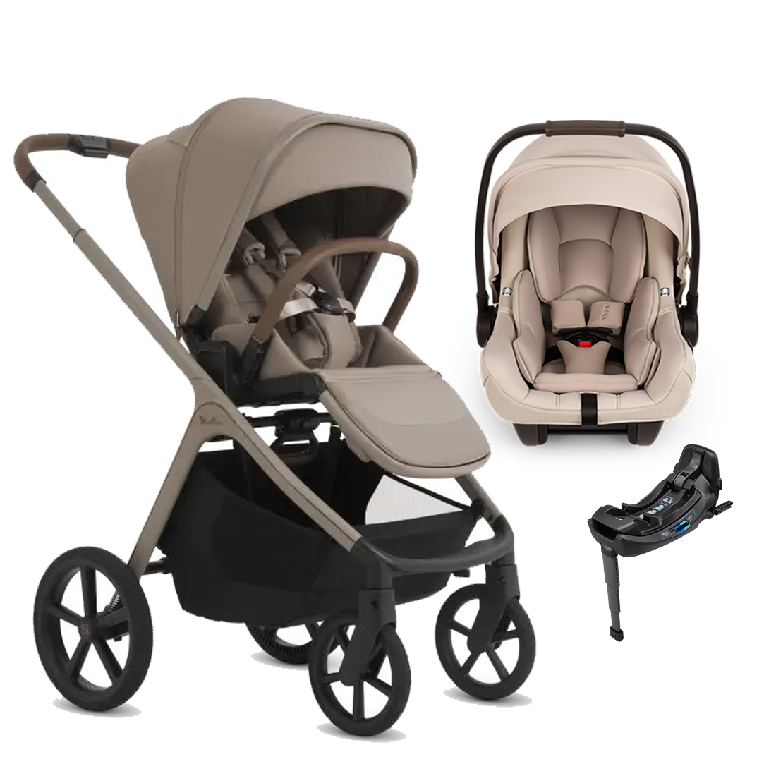 Silver Cross Cove 2 Stroller + Nuna Pipa RX / Pipa Aire RX Travel System