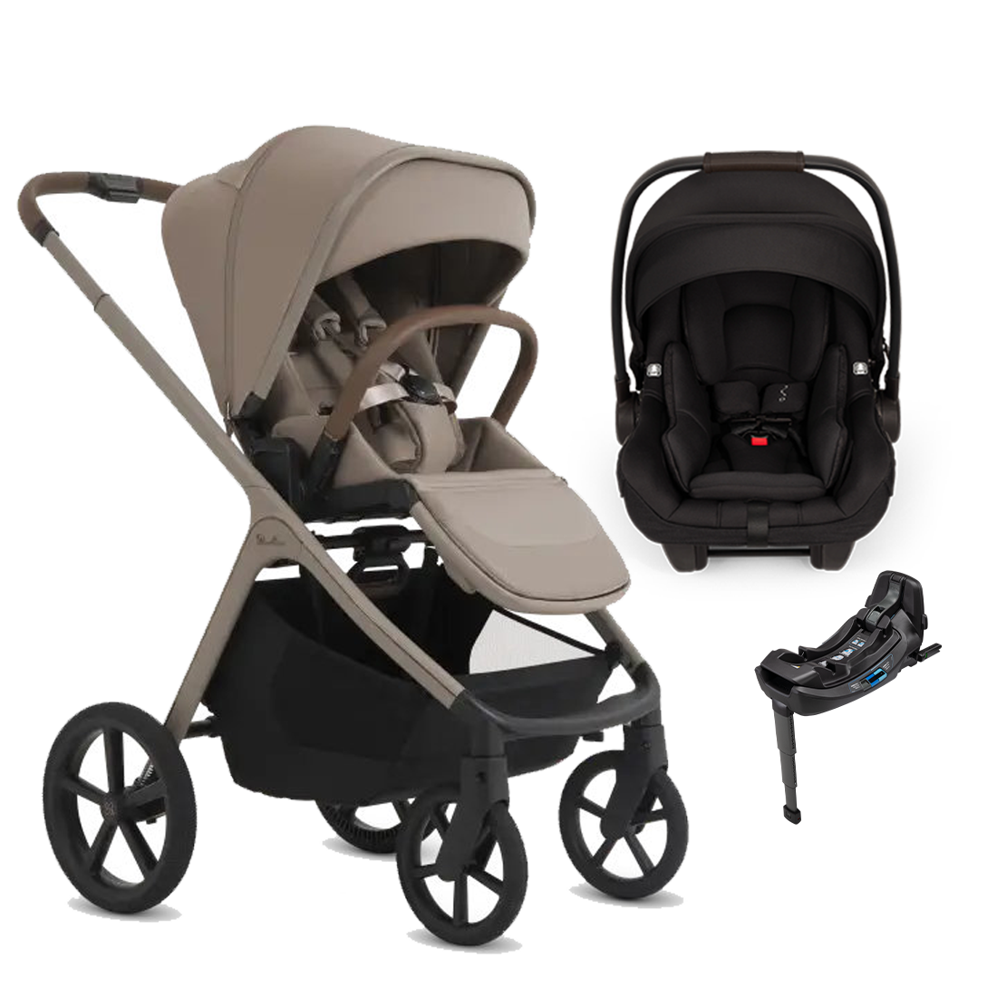 Silver Cross Cove 2 Stroller + Nuna Pipa RX / Pipa Aire RX Travel System