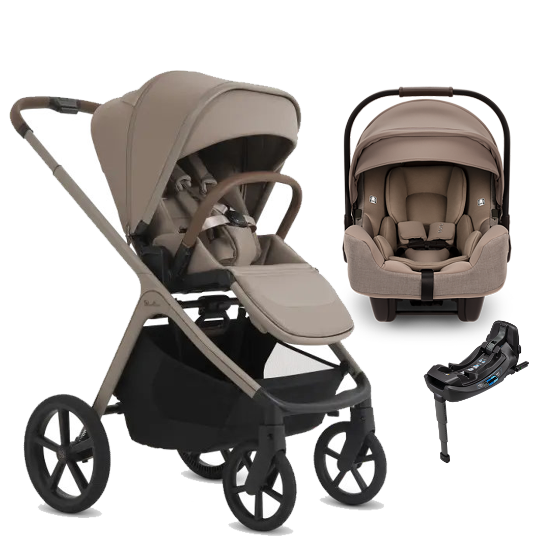 Silver Cross Cove Stroller + Nuna Pipa RX / Pipa Aire RX Travel System