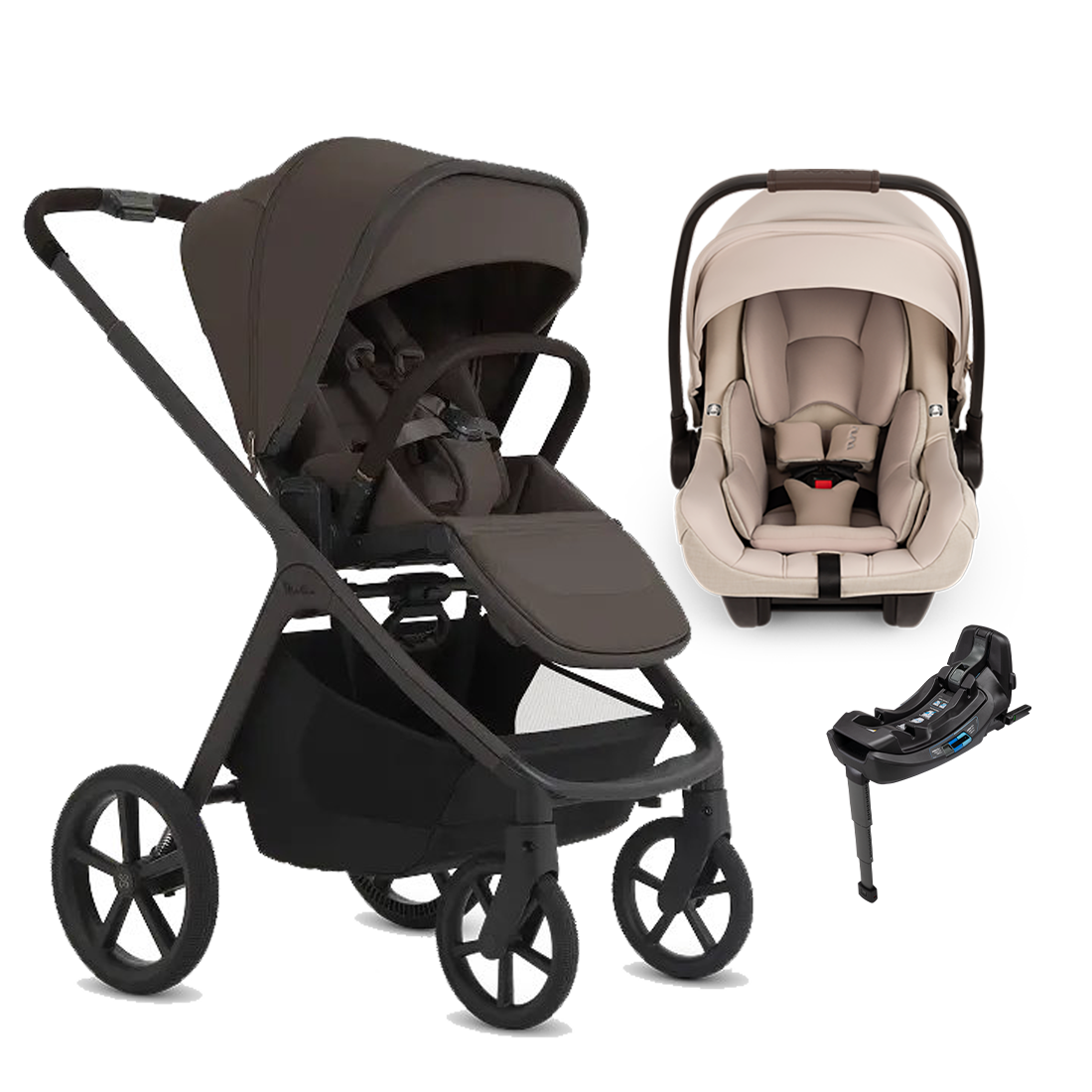 Silver Cross Cove 2 Stroller + Nuna Pipa RX / Pipa Aire RX Travel System