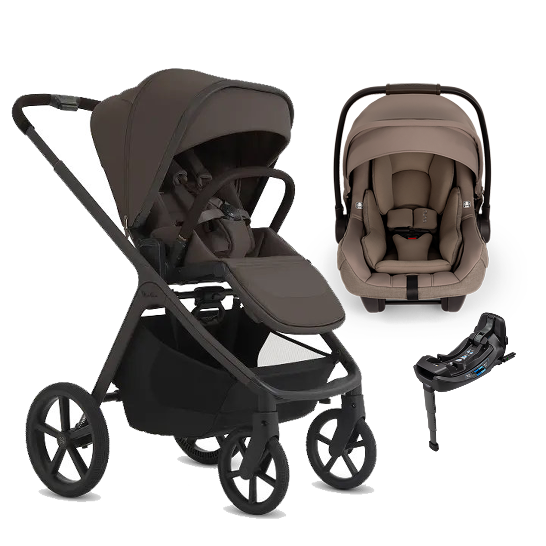 Silver Cross Cove 2 Stroller + Nuna Pipa RX / Pipa Aire RX Travel System