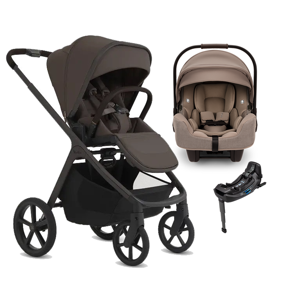 Silver Cross Cove 2 Stroller + Nuna Pipa RX / Pipa Aire RX Travel System