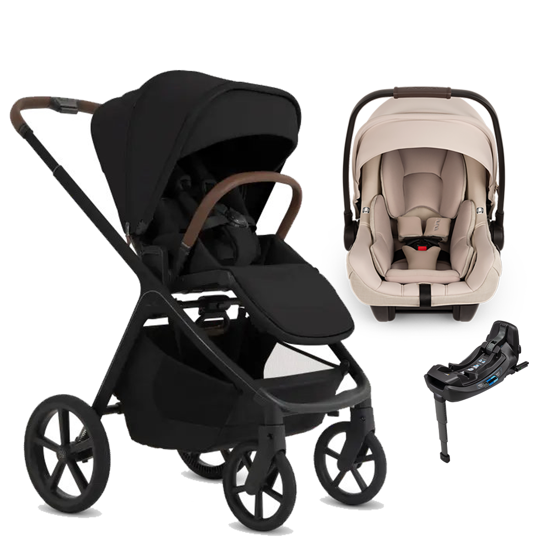 Silver Cross Cove 2 Stroller + Nuna Pipa RX / Pipa Aire RX Travel System