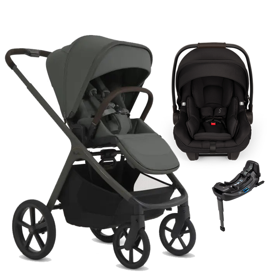 Silver Cross Cove 2 Stroller + Nuna Pipa RX / Pipa Aire RX Travel System