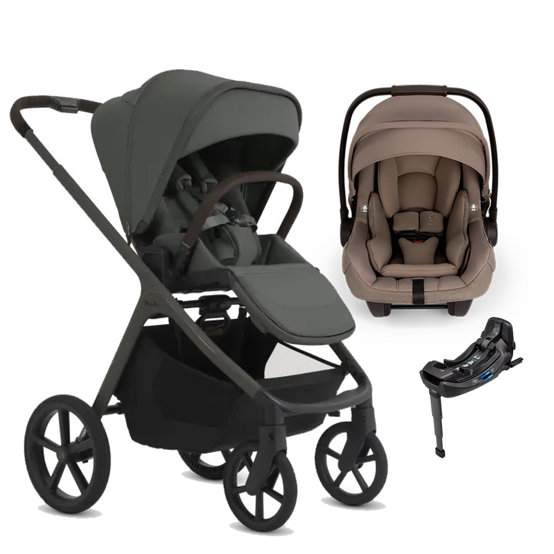 Silver Cross Cove 2 Stroller + Nuna Pipa RX / Pipa Aire RX Travel System