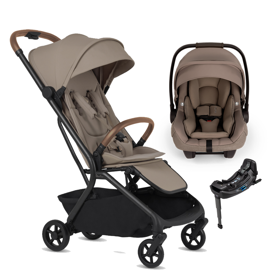 Silver Cross Nia Stroller + Nuna Pipa RX / Pipa Aire RX Travel System