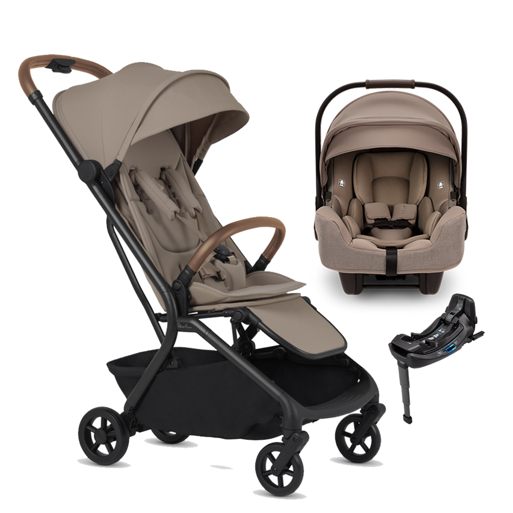 Silver Cross Nia Stroller + Nuna Pipa RX / Pipa Aire RX Travel System
