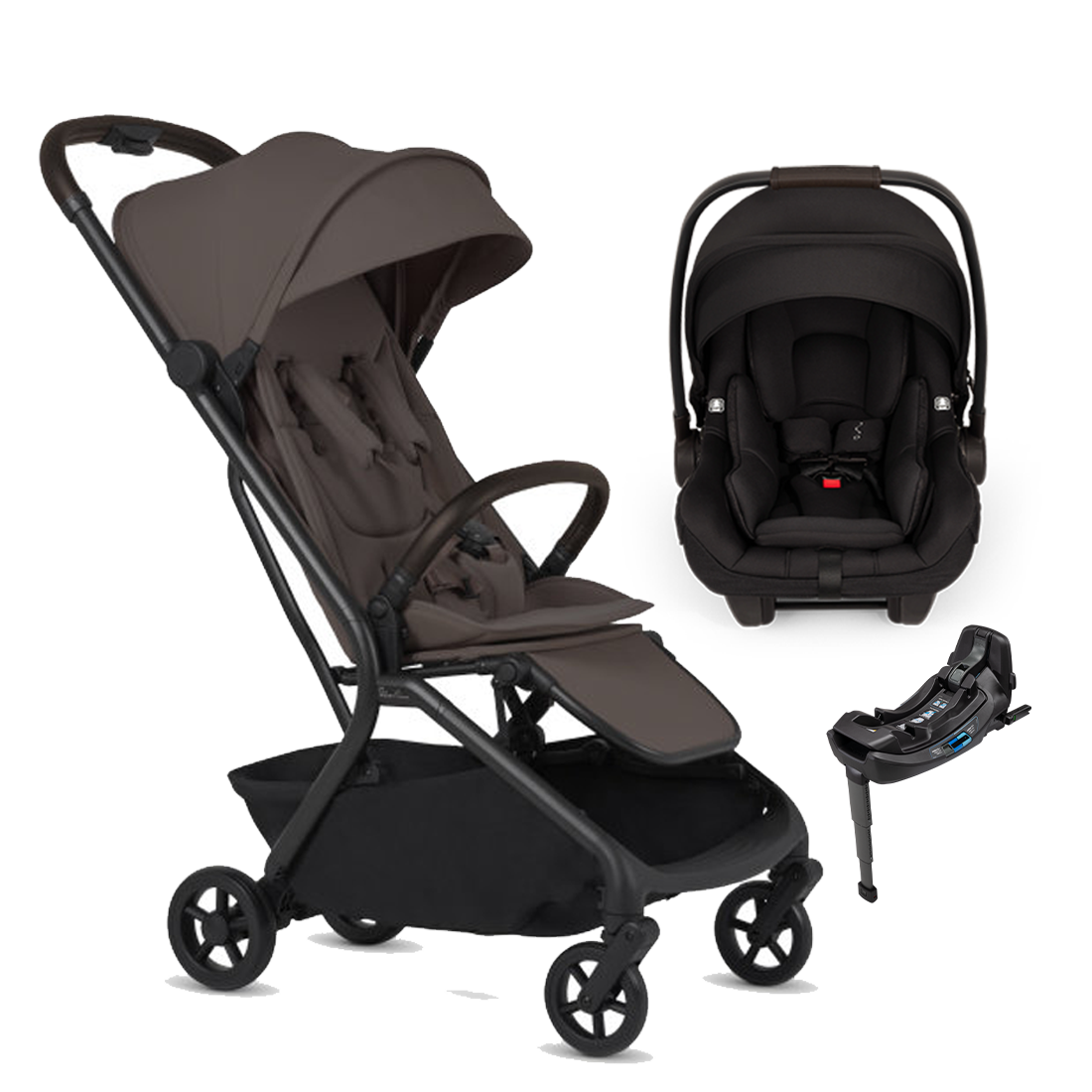 Silver Cross Nia Stroller + Nuna Pipa RX / Pipa Aire RX Travel System