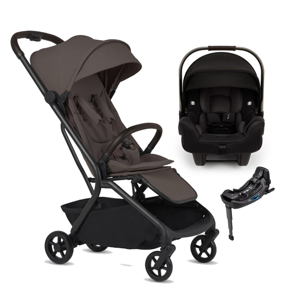 Silver Cross Nia Stroller + Nuna Pipa RX / Pipa Aire RX Travel System