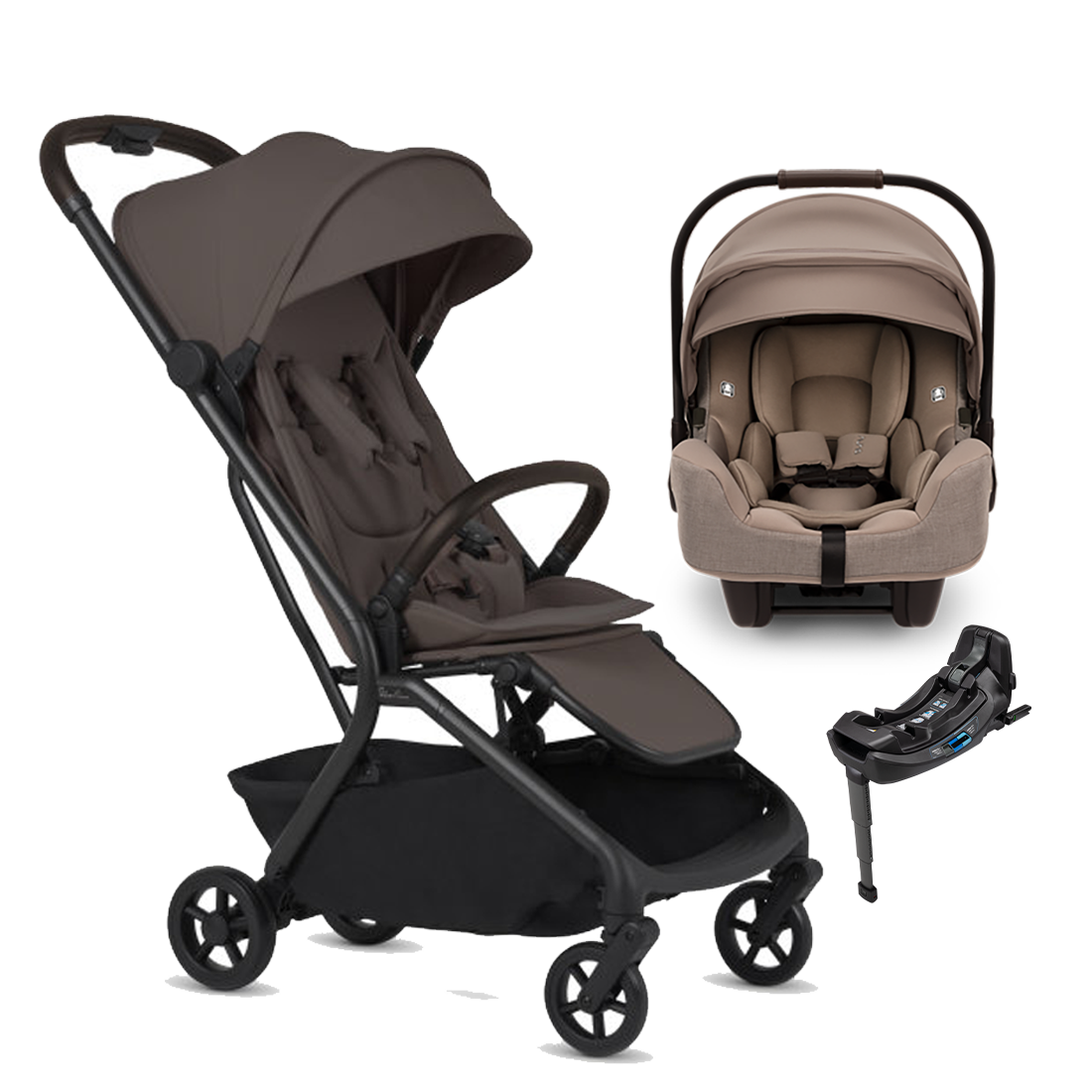 Silver Cross Nia Stroller + Nuna Pipa RX / Pipa Aire RX Travel System