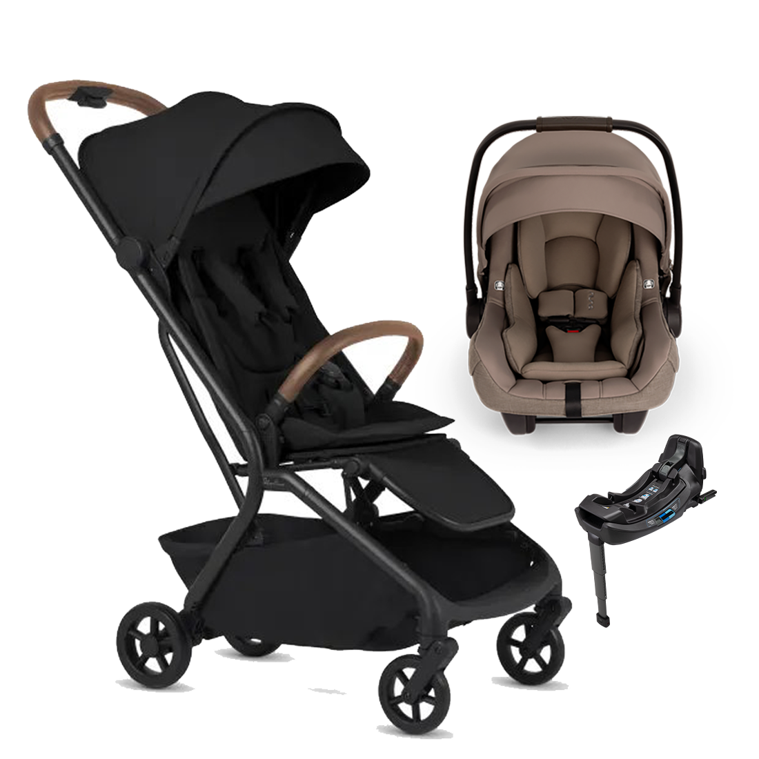 Silver Cross Nia Stroller + Nuna Pipa RX / Pipa Aire RX Travel System