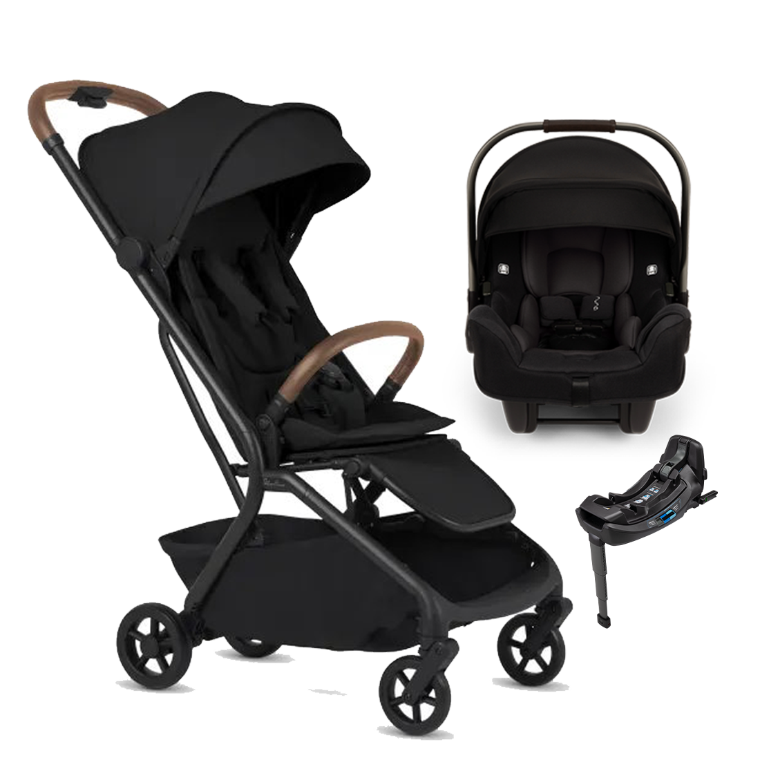 Silver Cross Nia Stroller + Nuna Pipa RX / Pipa Aire RX Travel System