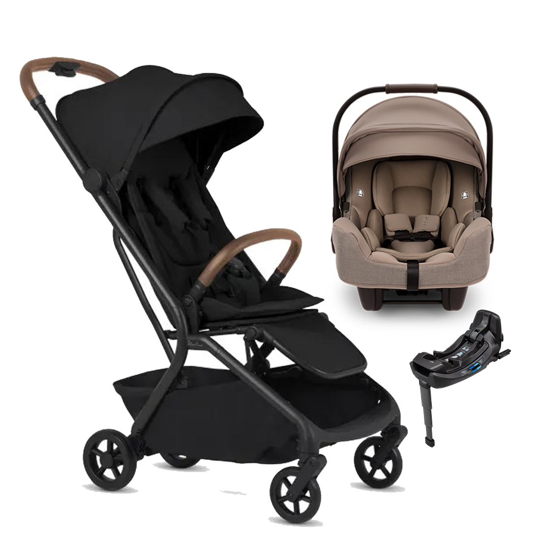 Silver Cross Nia Stroller + Nuna Pipa RX / Pipa Aire RX Travel System