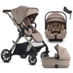 Silver Cross Reef 2 Stroller + Bassinet + Nuna Pipa RX / Pipa Aire RX Travel System