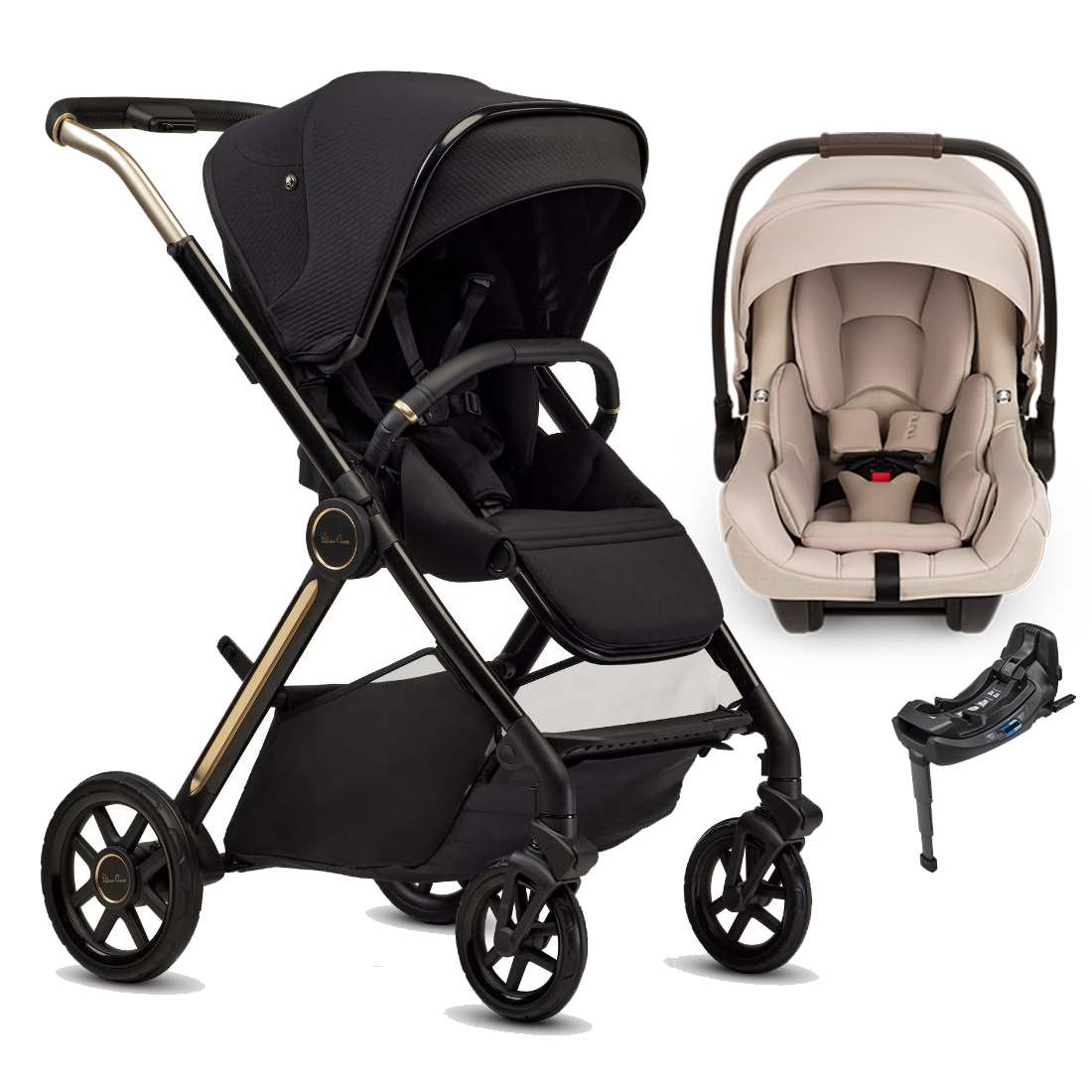 Silver Cross Reef 2 Stroller + Nuna Pipa RX / Pipa Aire RX Travel System