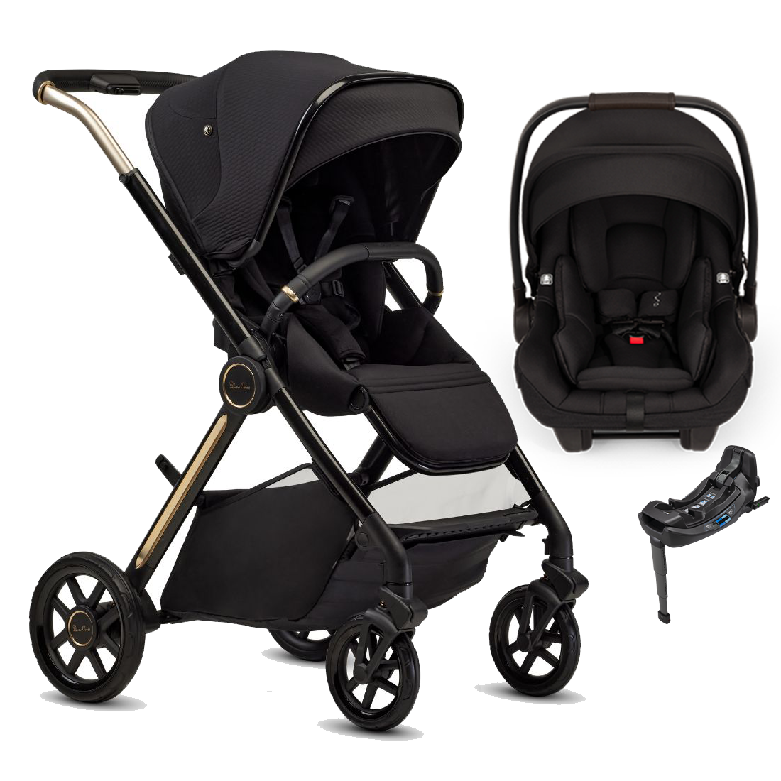 Silver Cross Reef 2 Stroller + Nuna Pipa RX / Pipa Aire RX Travel System