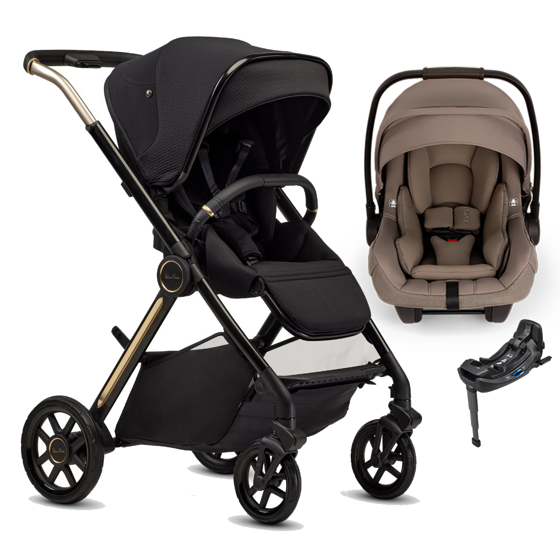 Silver Cross Reef 2 Stroller + Nuna Pipa RX / Pipa Aire RX Travel System