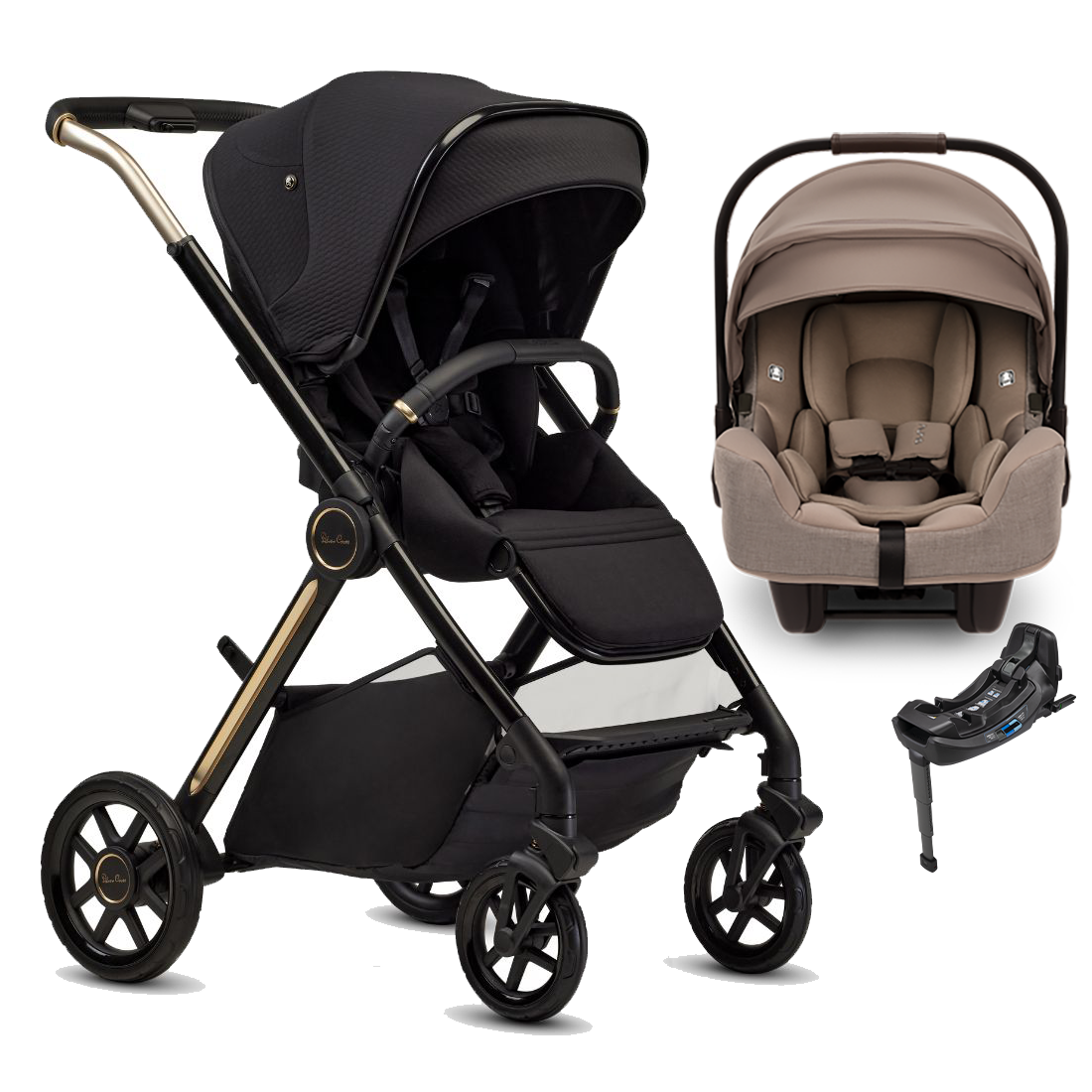 Silver Cross Reef 2 Stroller + Nuna Pipa RX / Pipa Aire RX Travel System