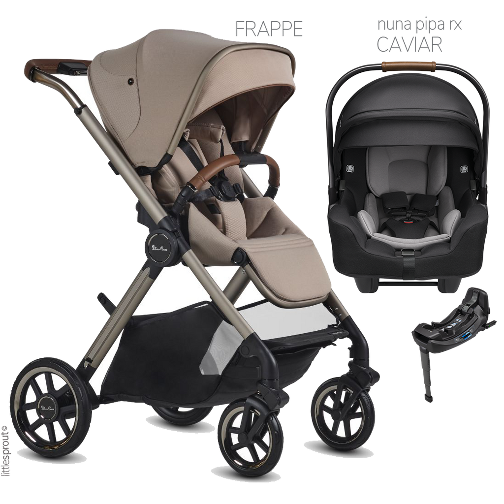 Silver Cross Reef 2 Stroller + Nuna Pipa RX / Pipa Aire RX Travel System